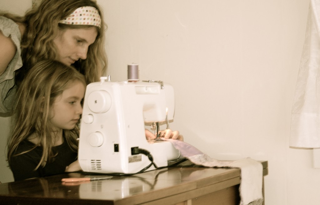 Sewing Surprise, Lessons with my Daughter