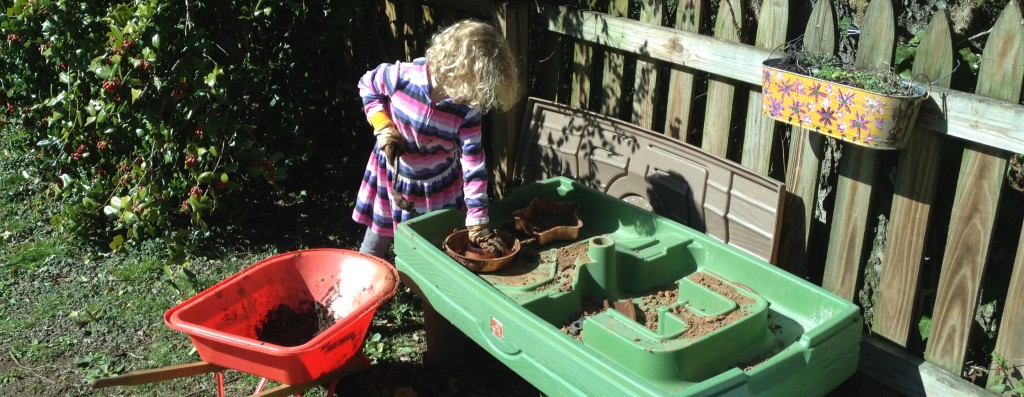 Spring mud pies and backyard ideas from Pinterest