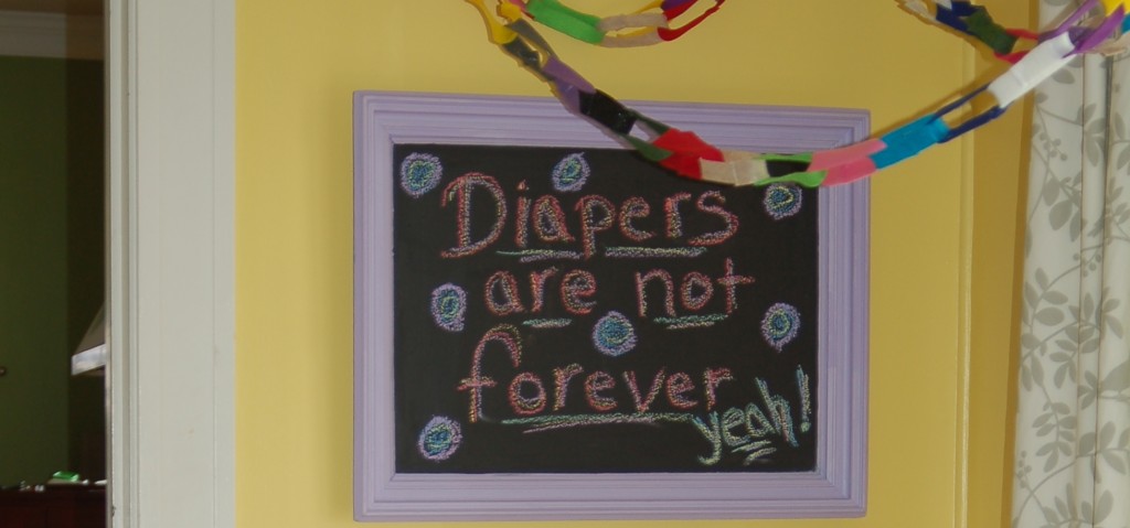 Potty Party celebrates that diapers are not forever!