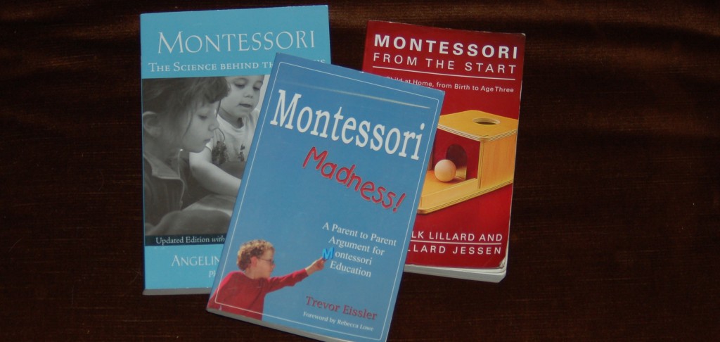 Giveaway :: Set of three Montessori books