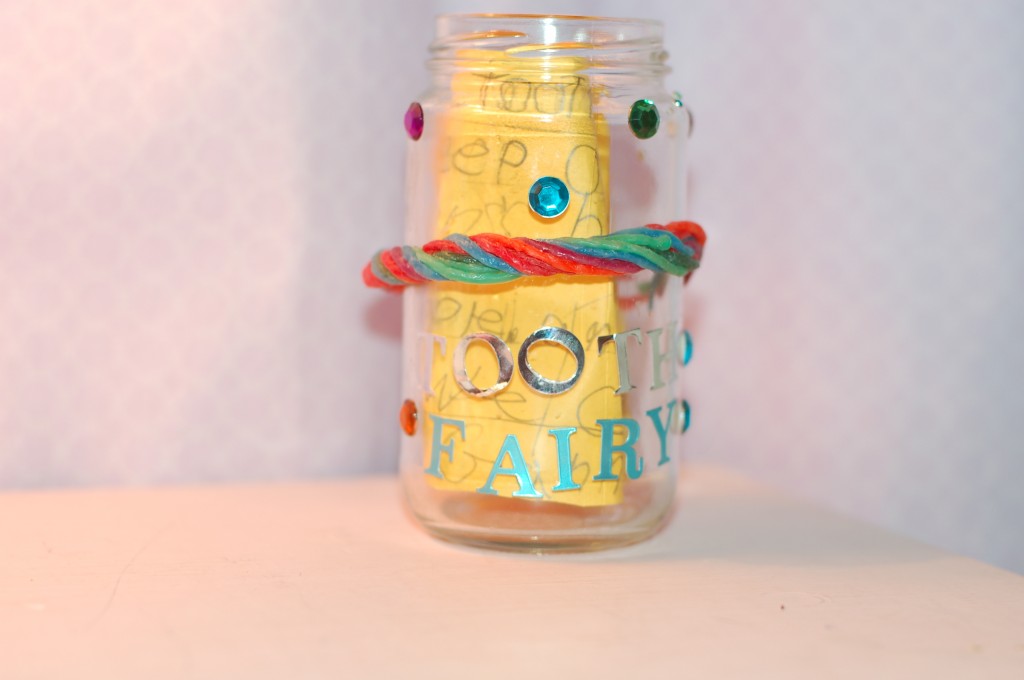 A jar for the Tooth Fairy
