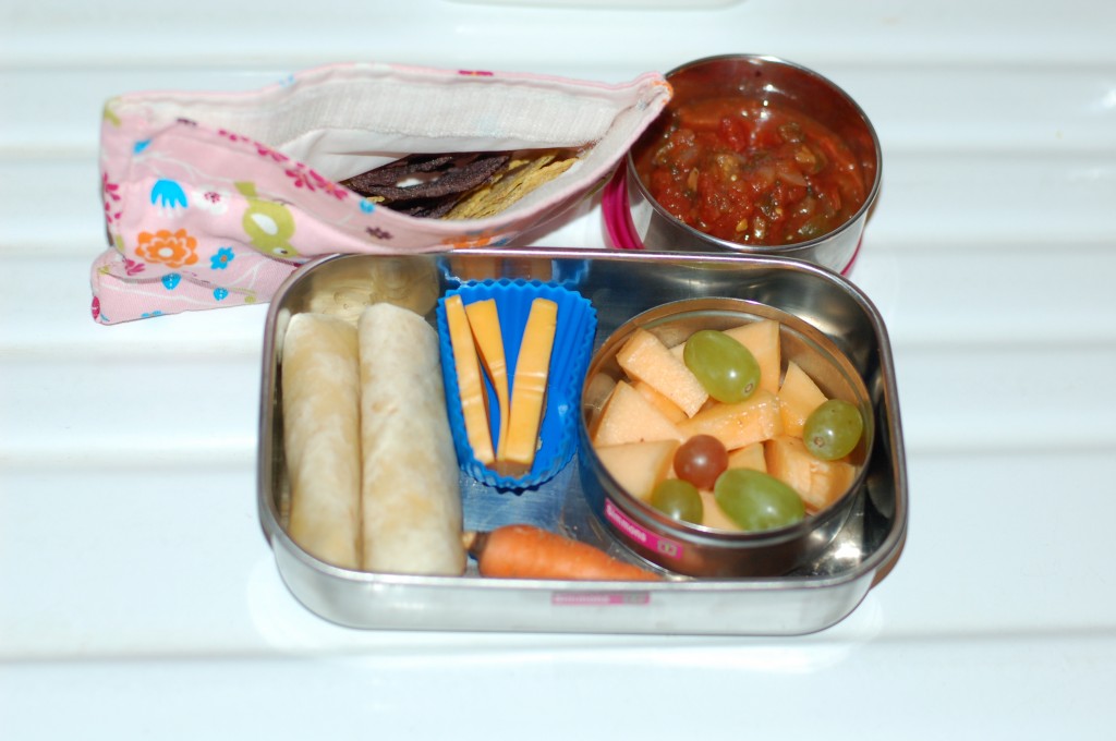 A week of simple, fresh food lunches for school