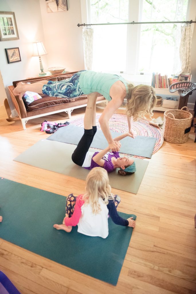Yoga play at home